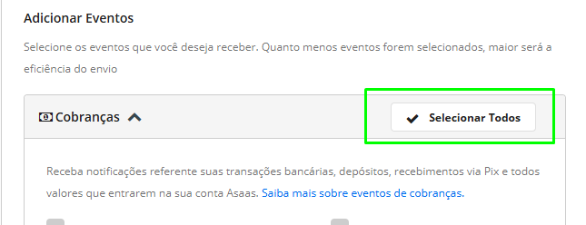 Adicionar Webhook