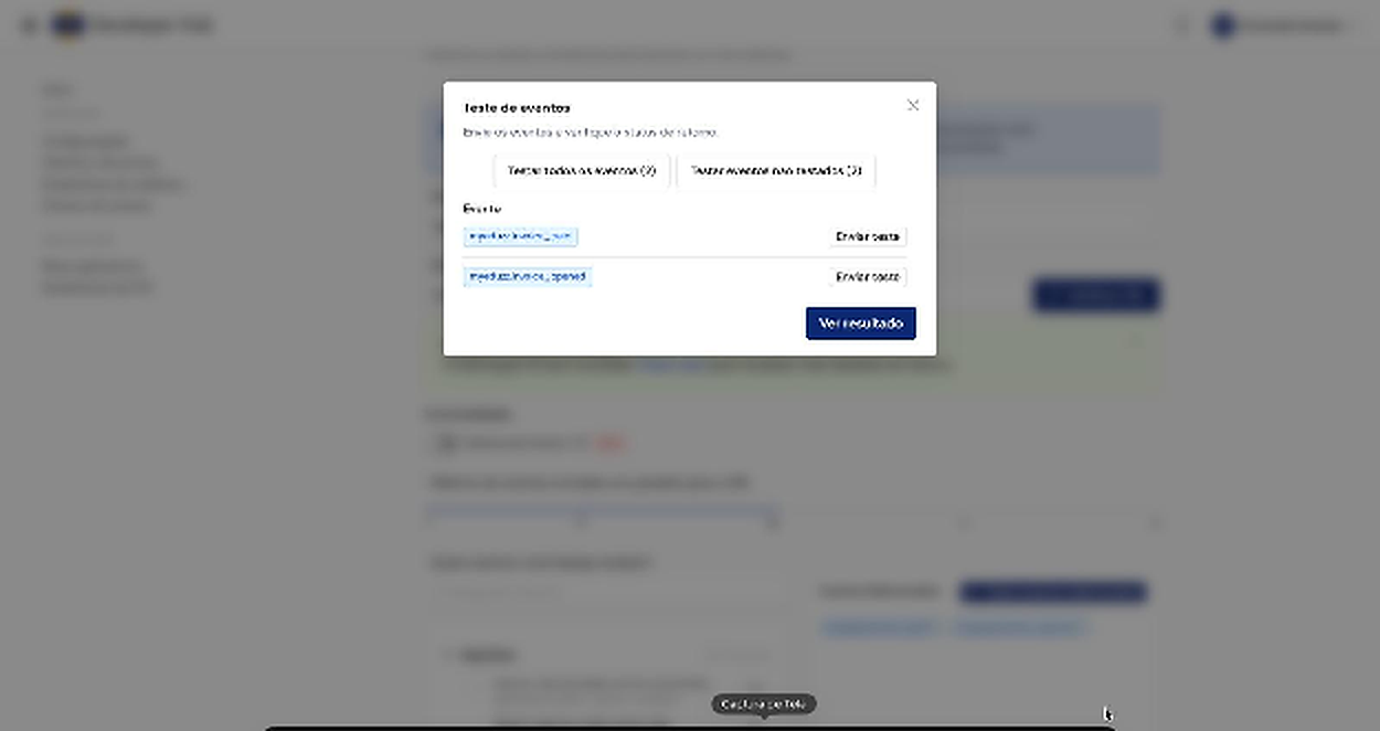 Verificação da URL do webhook
