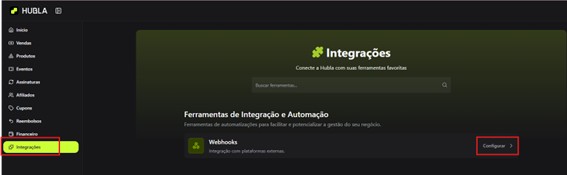 config webhook