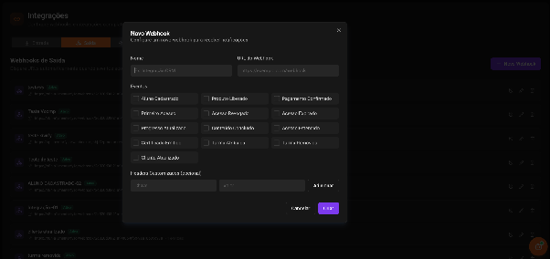 Outgoing Webhook configured
